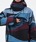 Dope Blizzard Laskettelutakki Miehet Shards Burgundy Blue, Kuva 8 / 8