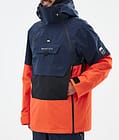 Montec Doom Laskettelutakki Miehet Dark Blue/Black/Orange, Kuva 8 / 11