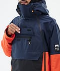 Montec Doom Lumilautailutakki Miehet Dark Blue/Black/Orange, Kuva 10 / 11