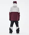 Montec Doom Lumilautailutakki Miehet Light Grey/Black/Burgundy, Kuva 5 / 11