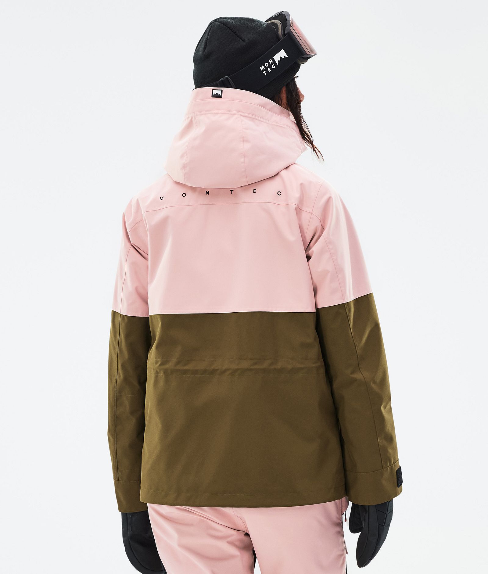 Montec Doom W Laskettelutakki Naiset Soft Pink/Black/Fatigue, Kuva 7 / 11