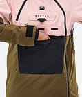 Montec Doom W Laskettelutakki Naiset Soft Pink/Black/Fatigue, Kuva 9 / 11