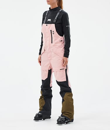 Montec Fawk W Lasketteluhousut Naiset Soft Pink/Black/Fatigue