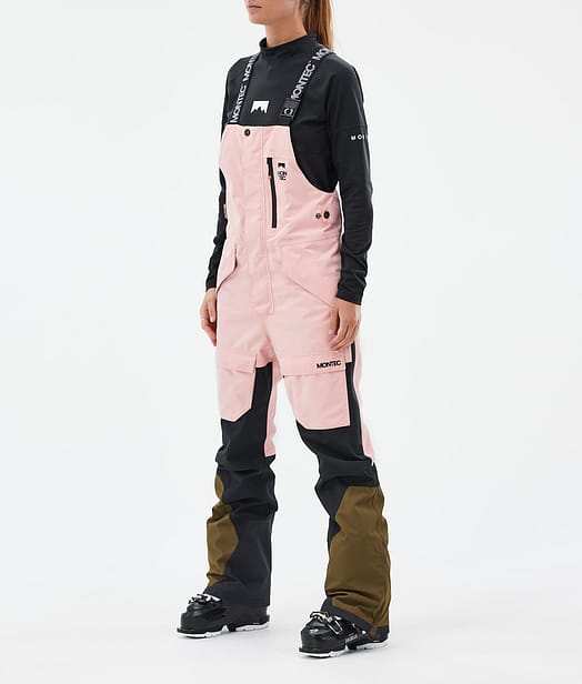 Montec Fawk W Lasketteluhousut Naiset Soft Pink/Black/Fatigue