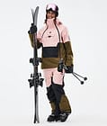 Montec Fawk W Lasketteluhousut Naiset Soft Pink/Black/Fatigue, Kuva 2 / 7