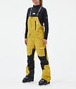 Montec Fawk W Lasketteluhousut Naiset Yellow/Black