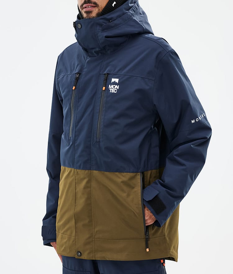 Montec Fawk Laskettelutakki Miehet Dark Blue/Fatigue, Kuva 8 / 10