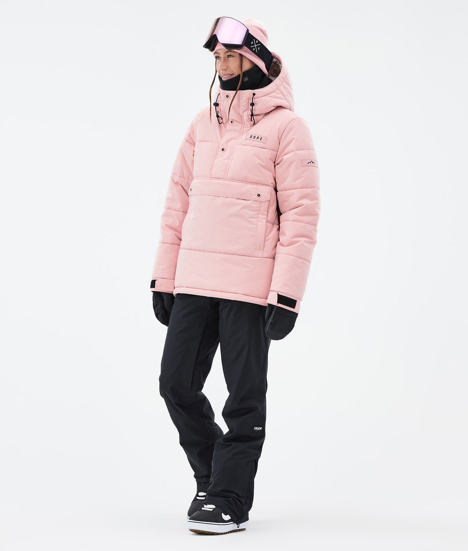 Dope Puffer W Lumilautailutakki Naiset Soft Pink, Kuva 2 / 8