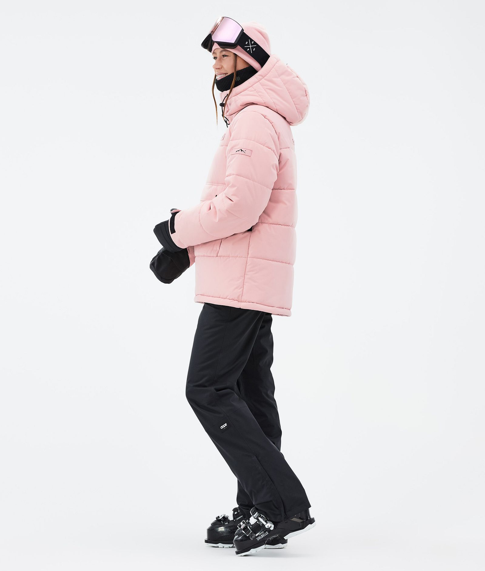 Dope Puffer W Laskettelutakki Naiset Soft Pink, Kuva 3 / 8