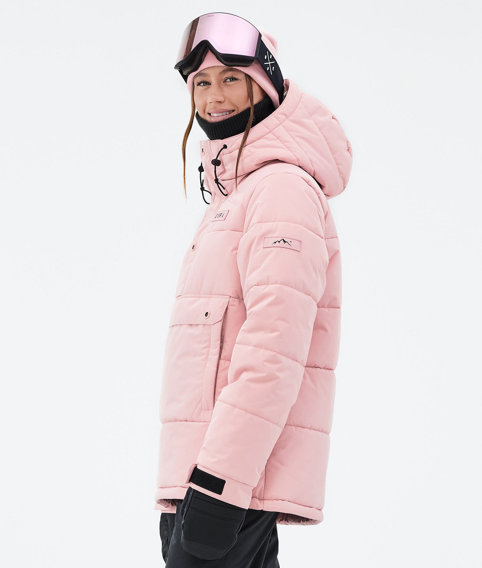 Dope Puffer W Lumilautailutakki Naiset Soft Pink, Kuva 5 / 8