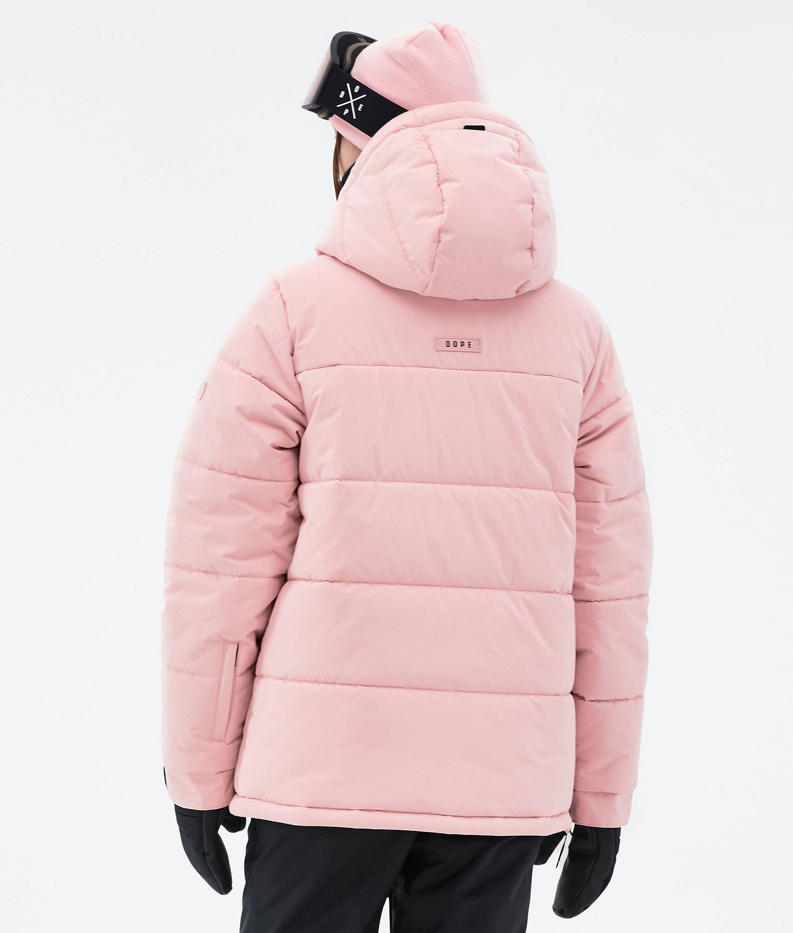 Dope Puffer W Lumilautailutakki Naiset Soft Pink, Kuva 6 / 8