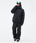 Dope Puffer Full Zip Laskettelutakki Miehet Black, Kuva 2 / 9