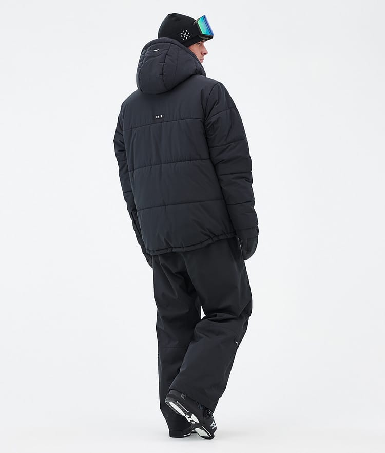 Dope Puffer Full Zip Laskettelutakki Miehet Black, Kuva 4 / 9