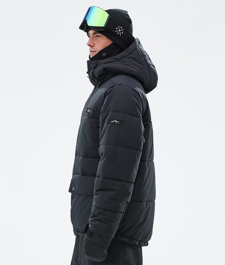 Dope Puffer Full Zip Laskettelutakki Miehet Black, Kuva 5 / 9