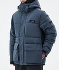 Dope Puffer Full Zip Laskettelutakki Miehet Metal Blue, Kuva 7 / 9