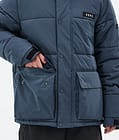 Dope Puffer Full Zip Laskettelutakki Miehet Metal Blue, Kuva 8 / 9