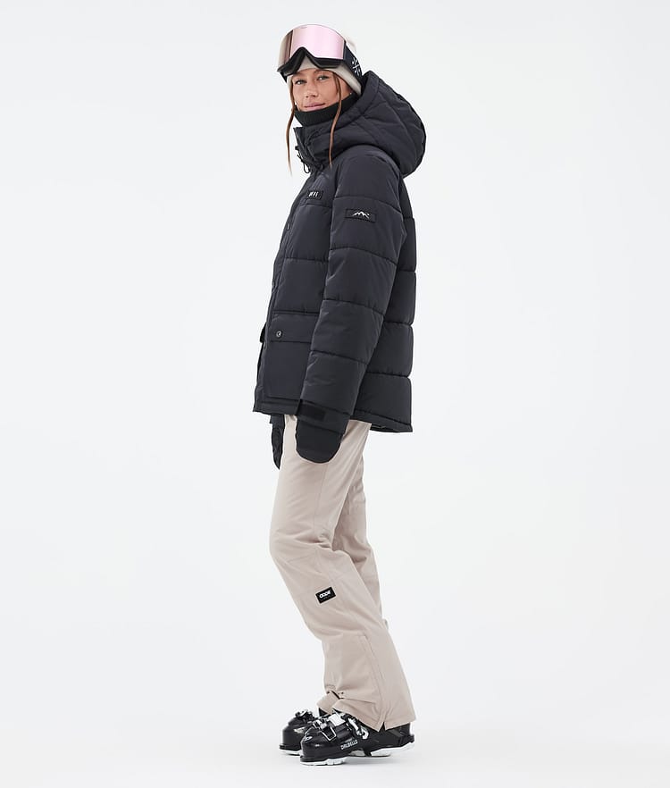 Dope Puffer W Full Zip Laskettelutakki Naiset Black, Kuva 3 / 9