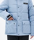 Dope Puffer W Full Zip Lumilautailutakki Naiset Light Blue, Kuva 8 / 9