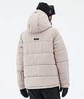 Dope Puffer W Full Zip Laskettelutakki Naiset Sand, Kuva 6 / 9