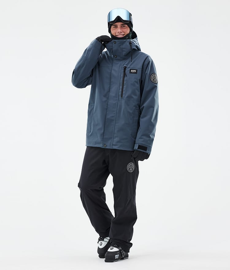 Dope Blizzard Full Zip Laskettelutakki Miehet Metal Blue, Kuva 2 / 9