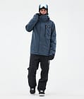 Dope Blizzard Full Zip Lumilautailutakki Miehet Metal Blue, Kuva 2 / 9