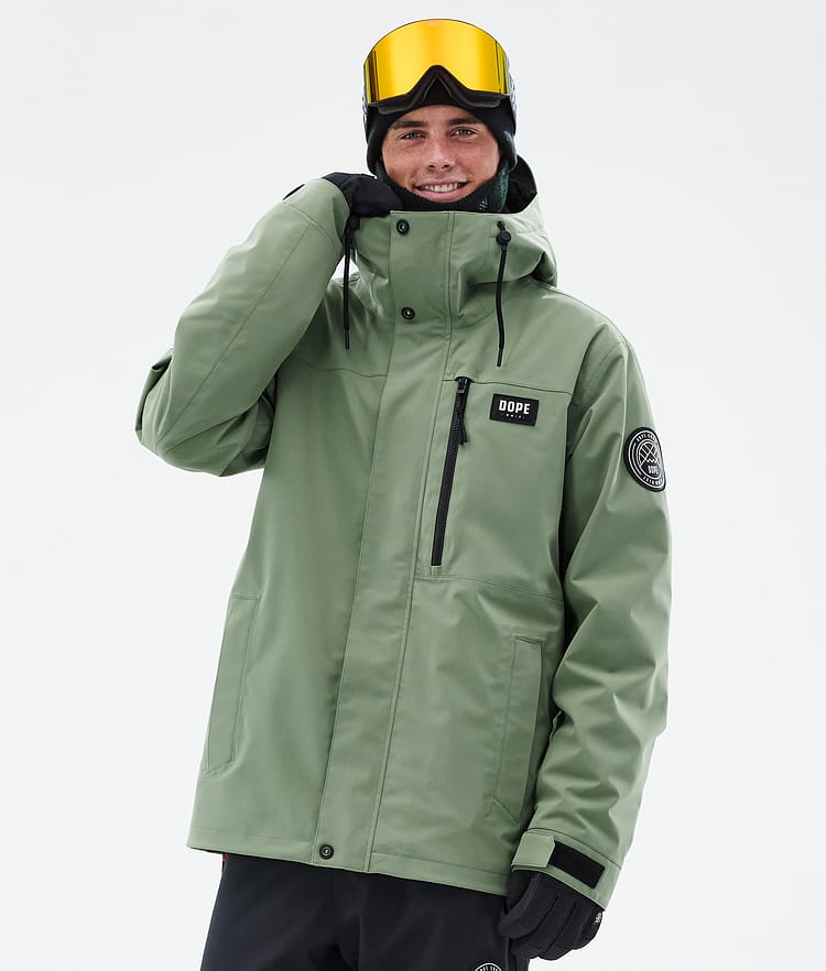 Dope Blizzard Full Zip Laskettelutakki Miehet Moss Green, Kuva 1 / 9