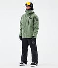 Dope Blizzard Full Zip Lumilautailutakki Miehet Moss Green, Kuva 2 / 9