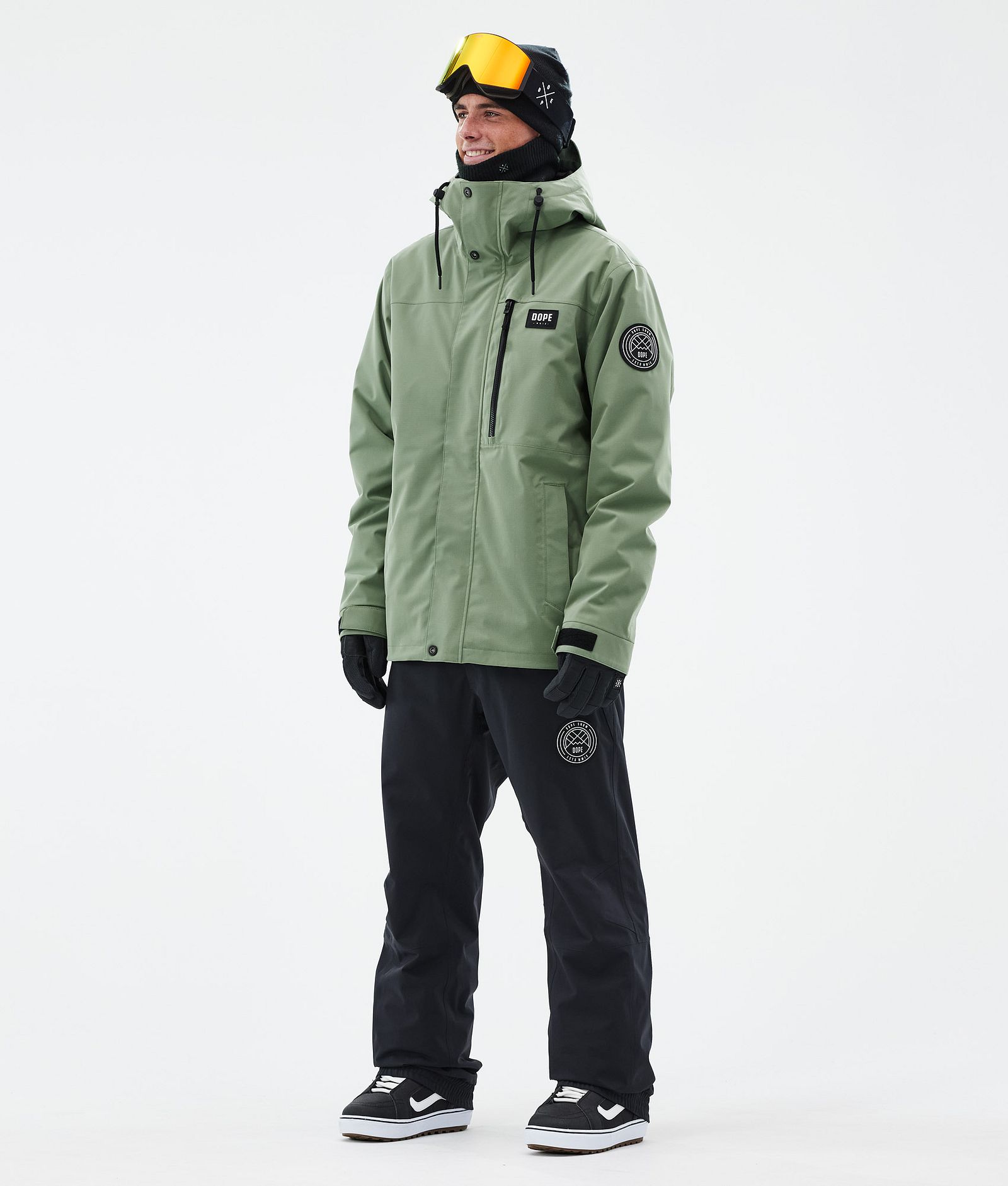 Dope Blizzard Full Zip Lumilautailutakki Miehet Moss Green, Kuva 2 / 9