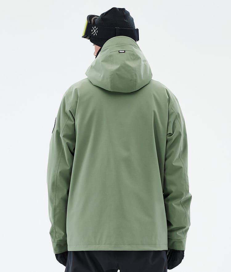 Dope Blizzard Full Zip Lumilautailutakki Miehet Moss Green, Kuva 6 / 9