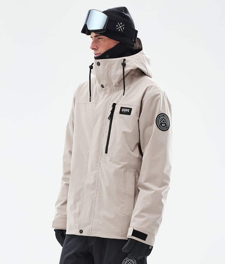 Dope Blizzard Full Zip Laskettelutakki Miehet Sand, Kuva 1 / 9