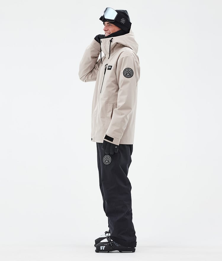 Dope Blizzard Full Zip Laskettelutakki Miehet Sand, Kuva 3 / 9