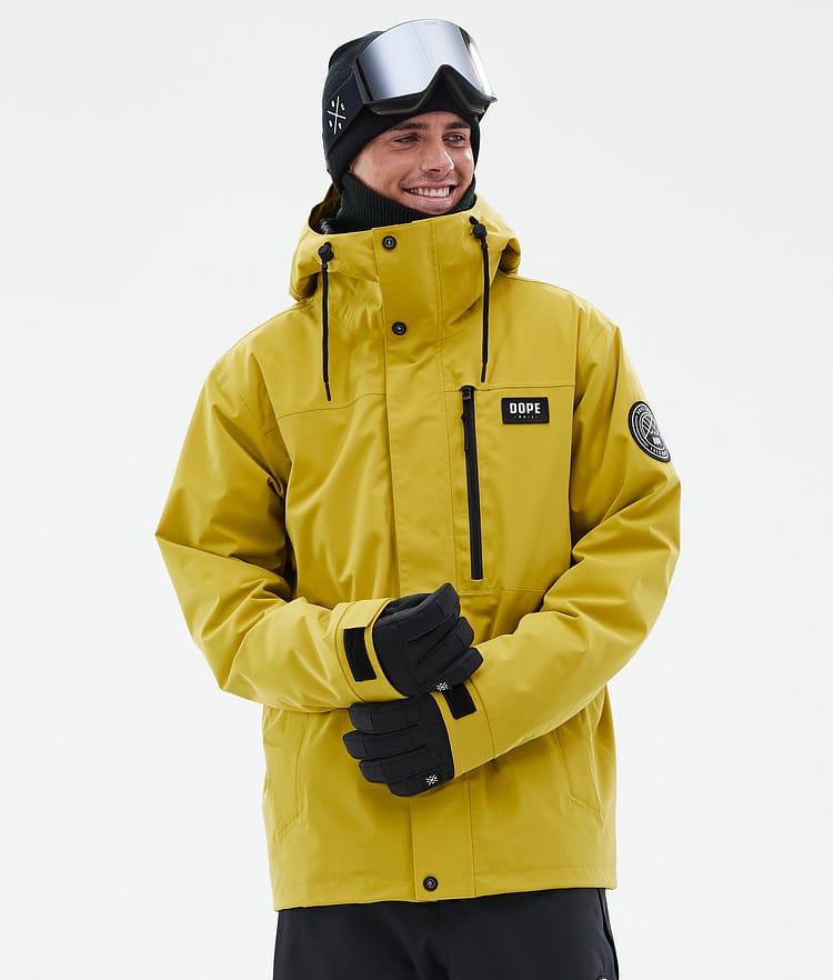 Dope Blizzard Full Zip Laskettelutakki Miehet Yellow, Kuva 1 / 9