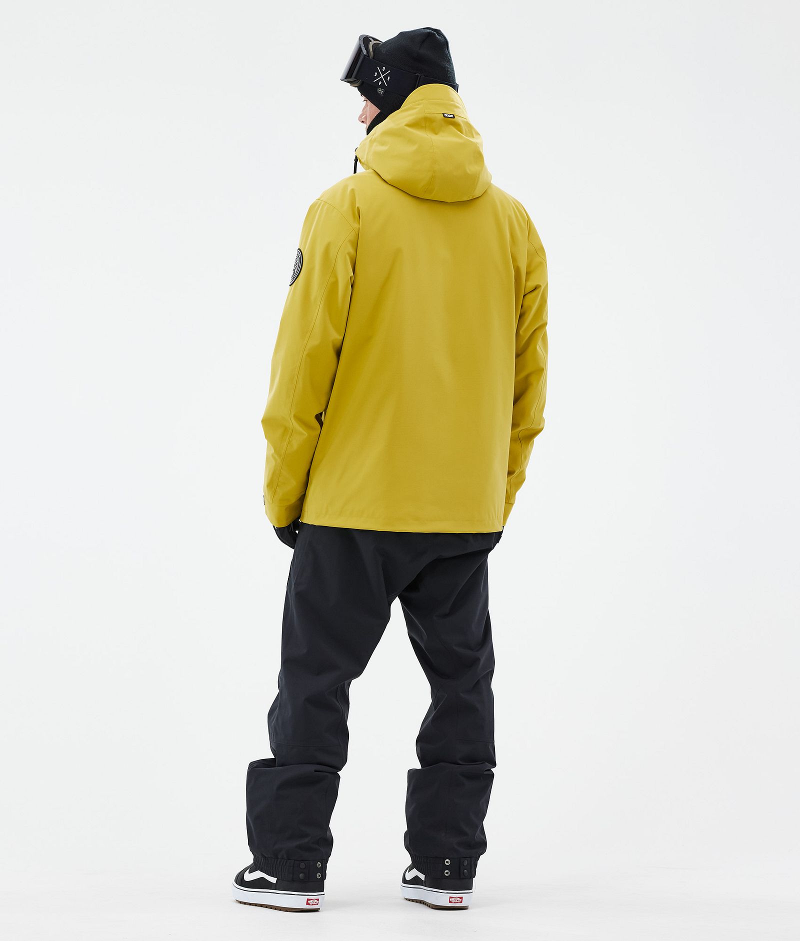 Dope Blizzard Full Zip Lumilautailutakki Miehet Yellow, Kuva 4 / 9