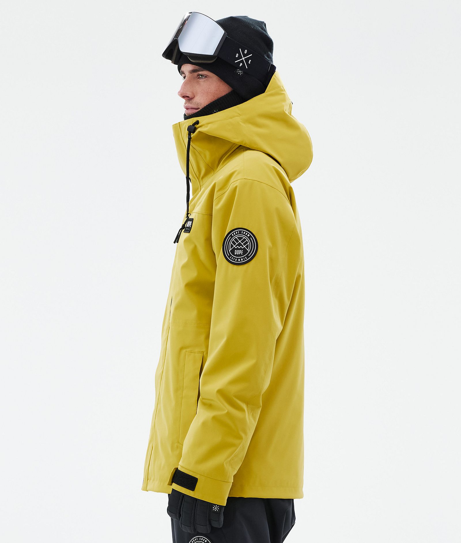 Dope Blizzard Full Zip Lumilautailutakki Miehet Yellow, Kuva 5 / 9