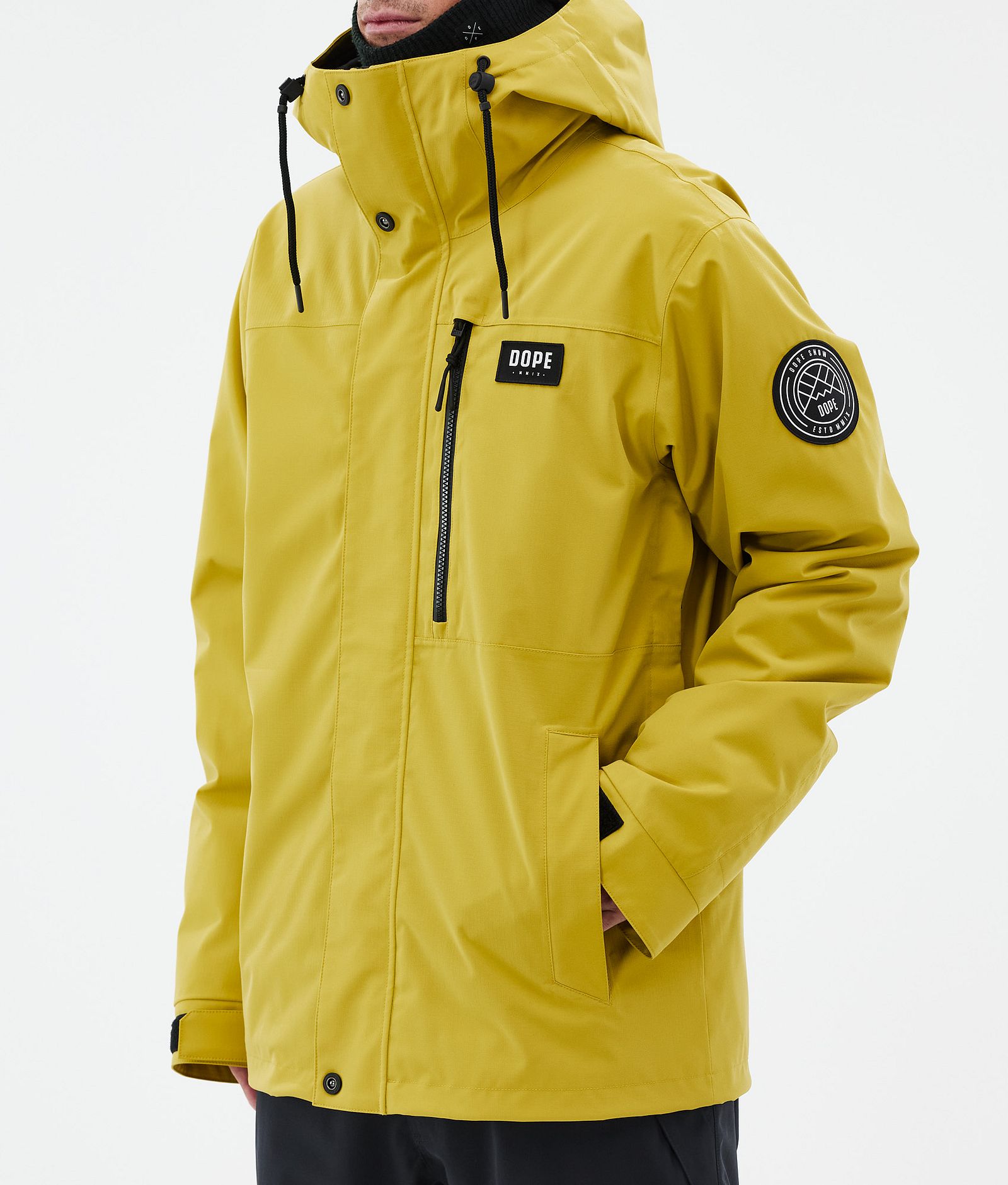 Dope Blizzard Full Zip Lumilautailutakki Miehet Yellow, Kuva 7 / 9