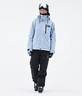 Dope Blizzard W Full Zip Laskettelutakki Naiset Light Blue, Kuva 2 / 9