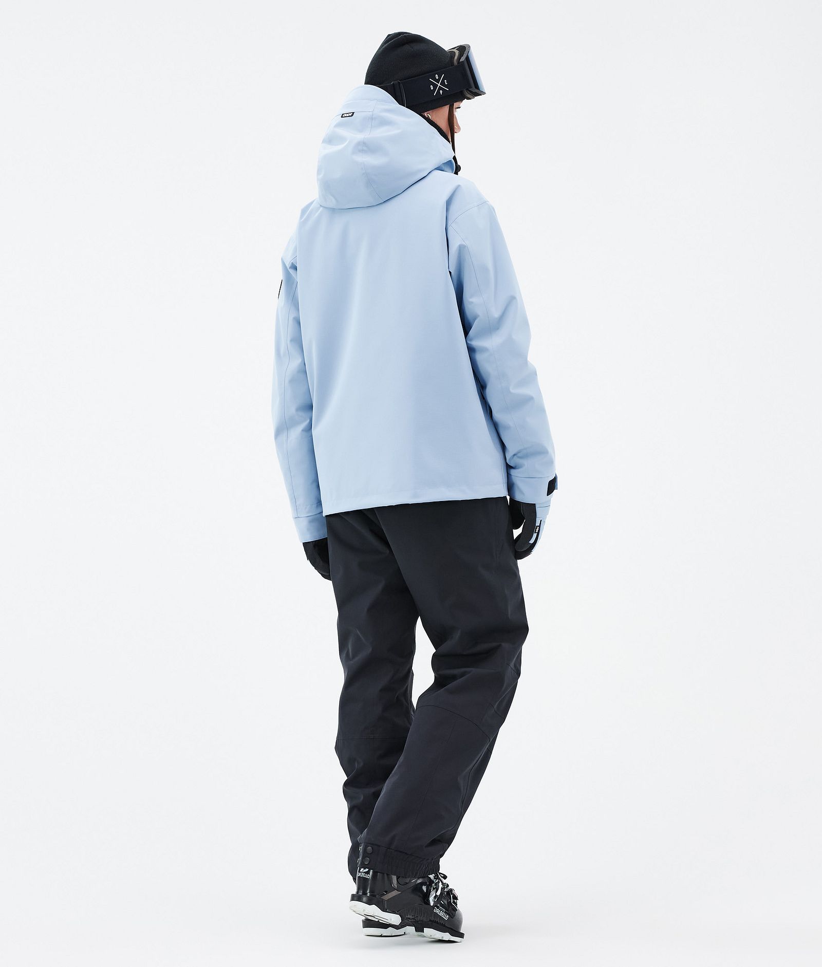 Dope Blizzard W Full Zip Laskettelutakki Naiset Light Blue, Kuva 4 / 9