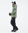 Dope Blizzard W Full Zip Laskettelutakki Naiset Moss Green, Kuva 3 / 9