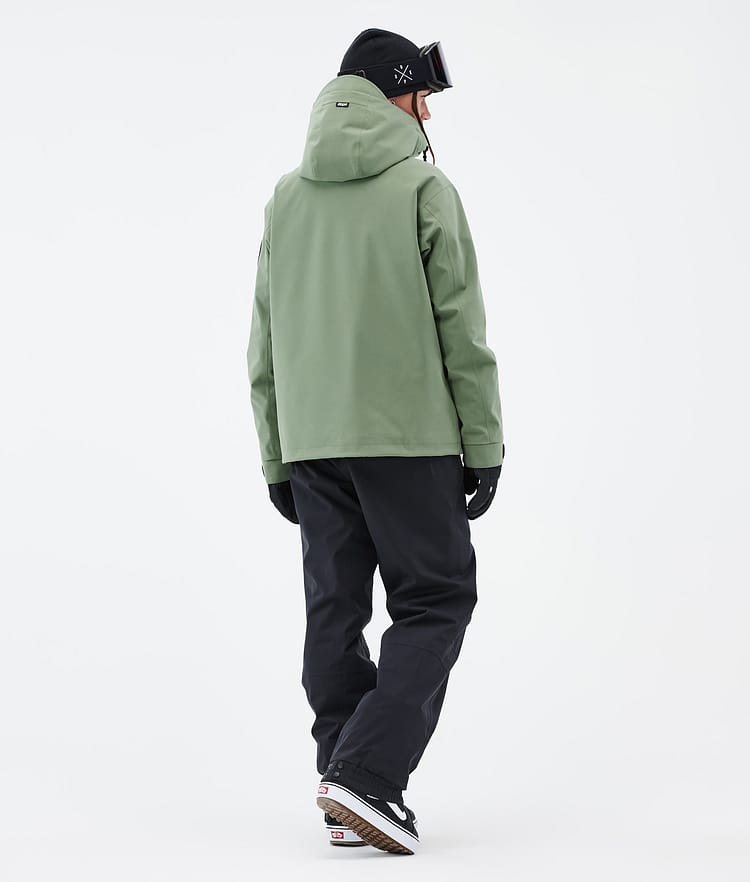 Dope Blizzard W Full Zip Lumilautailutakki Naiset Moss Green, Kuva 4 / 9