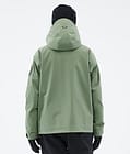 Dope Blizzard W Full Zip Laskettelutakki Naiset Moss Green, Kuva 6 / 9