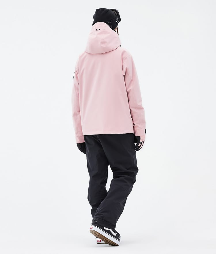 Dope Blizzard W Full Zip Lumilautailutakki Naiset Soft Pink, Kuva 4 / 9