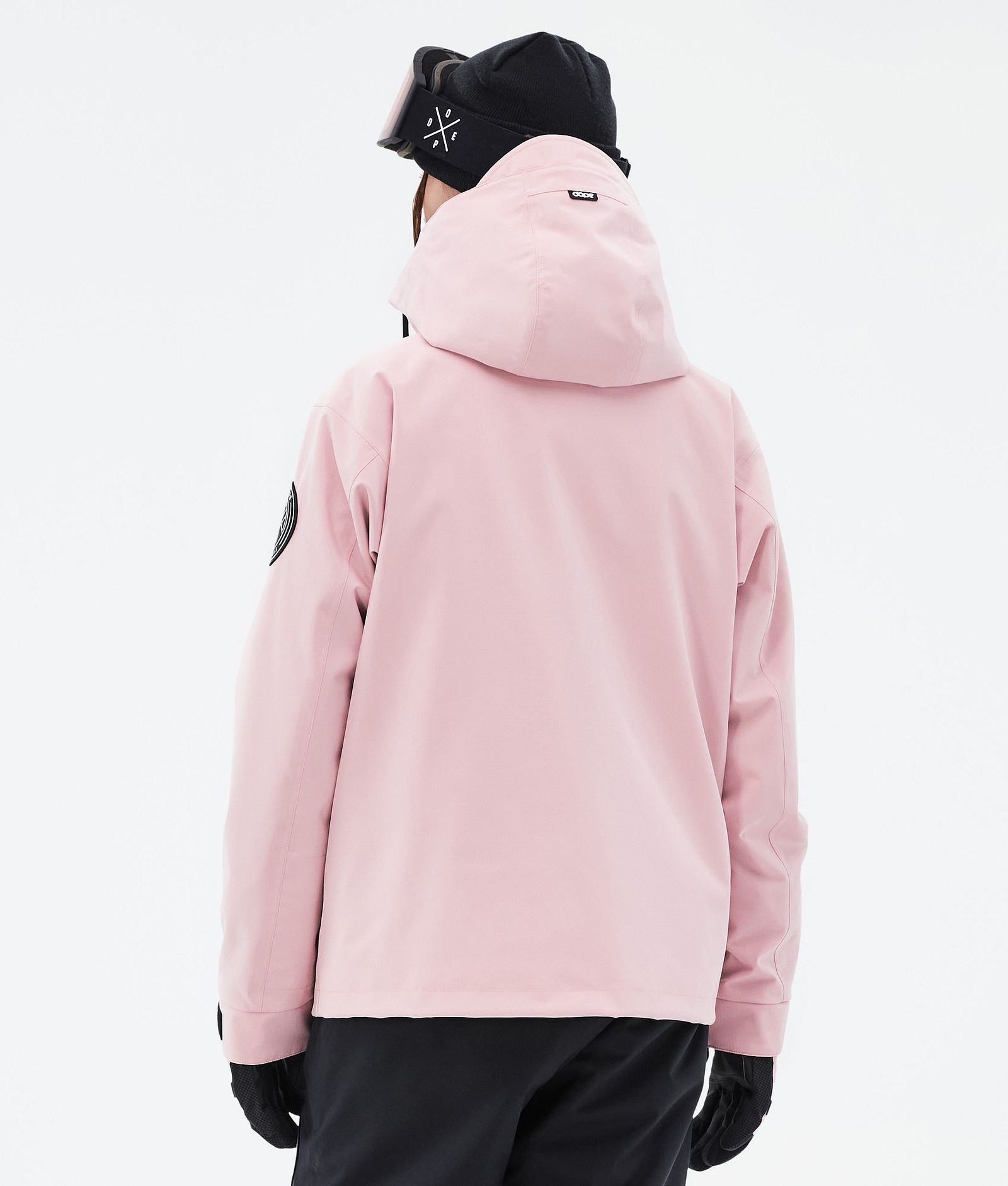 Dope Blizzard W Full Zip Lumilautailutakki Naiset Soft Pink, Kuva 6 / 9