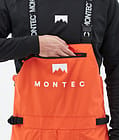 Montec Arch Lumilautailuhousut Miehet Orange/Black, Kuva 5 / 7