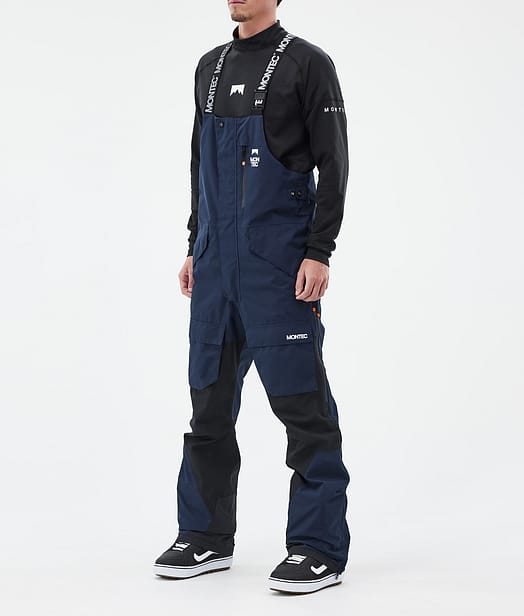 Montec Fawk Lumilautailuhousut Miehet Dark Blue/Black