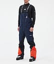 Montec Fawk Lasketteluhousut Miehet Dark Blue/Black/Orange