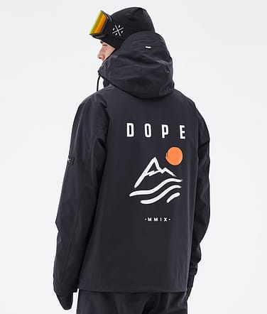 Dope Blizzard Lumilautailutakki Miehet Corduroy Black