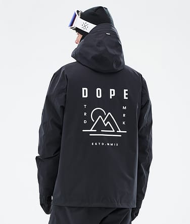 Dope Blizzard Lumilautailutakki Miehet North Black