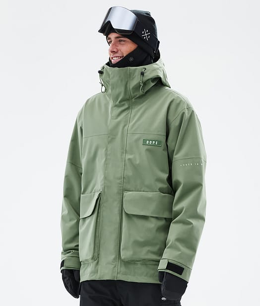 Dope Acme Laskettelutakki Miehet Moss Green