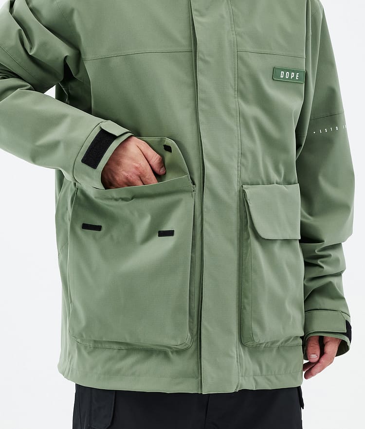 Dope Acme Laskettelutakki Miehet Moss Green, Kuva 8 / 9