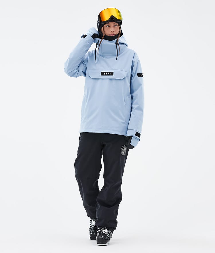 Dope Blizzard W Laskettelutakki Naiset Corduroy Light Blue, Kuva 4 / 8